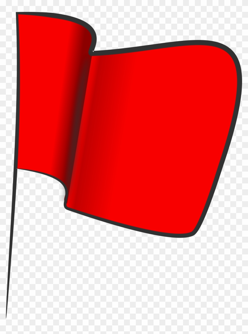 Red Flag Picture - Clipart Red Flag #246285