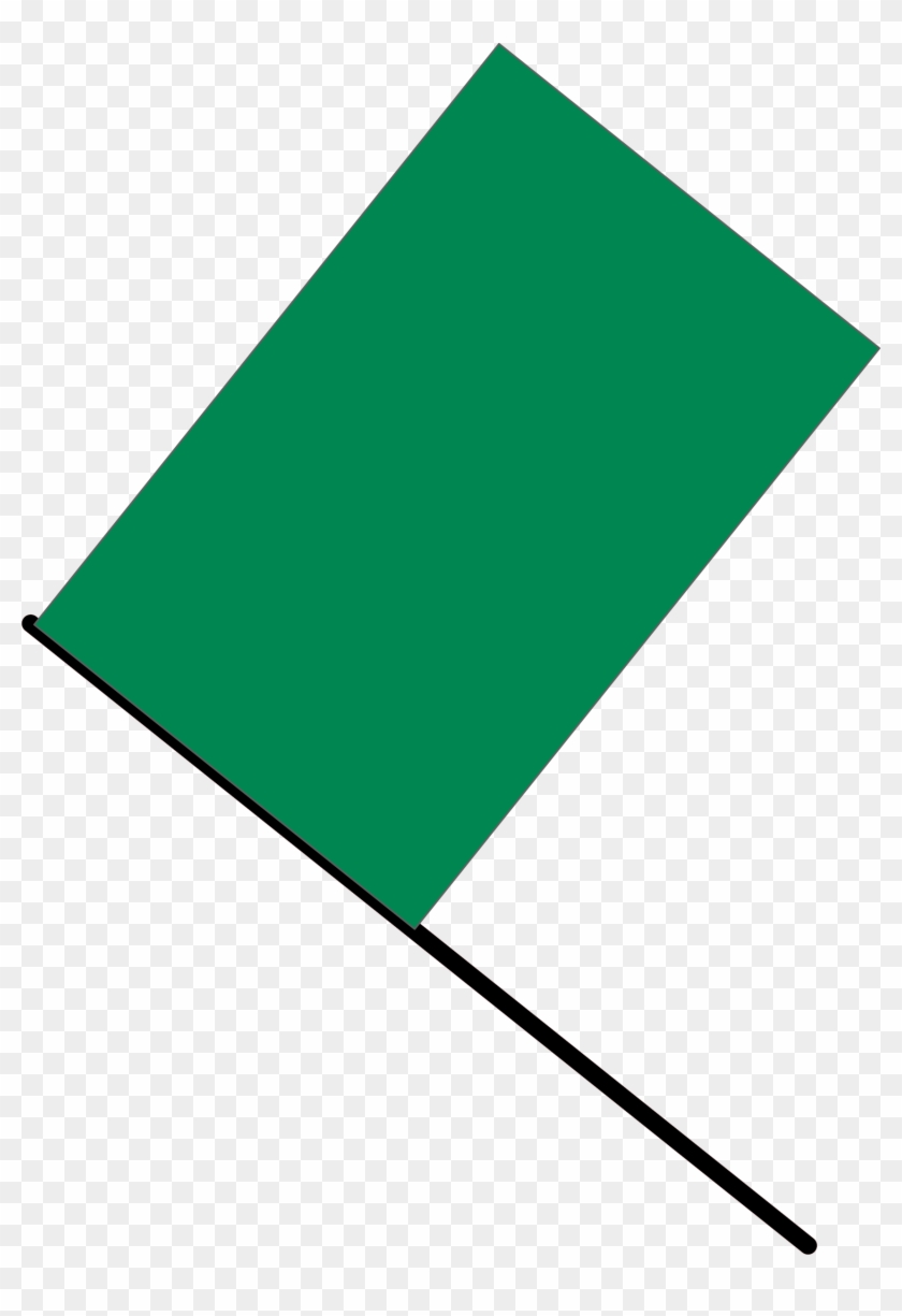Green Flag Clip Art At Clker Com Vector Clip Art Online - Flag #246290