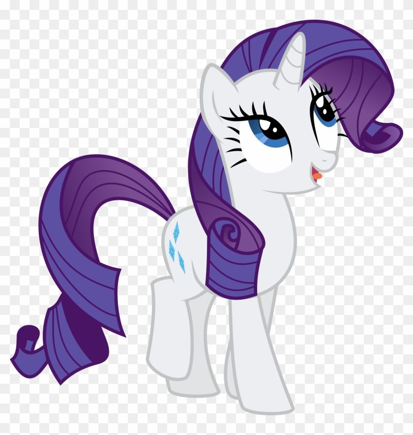 Free Rarity Cliparts, Download Free Clip Art, Free - Little Pony Vector #246305