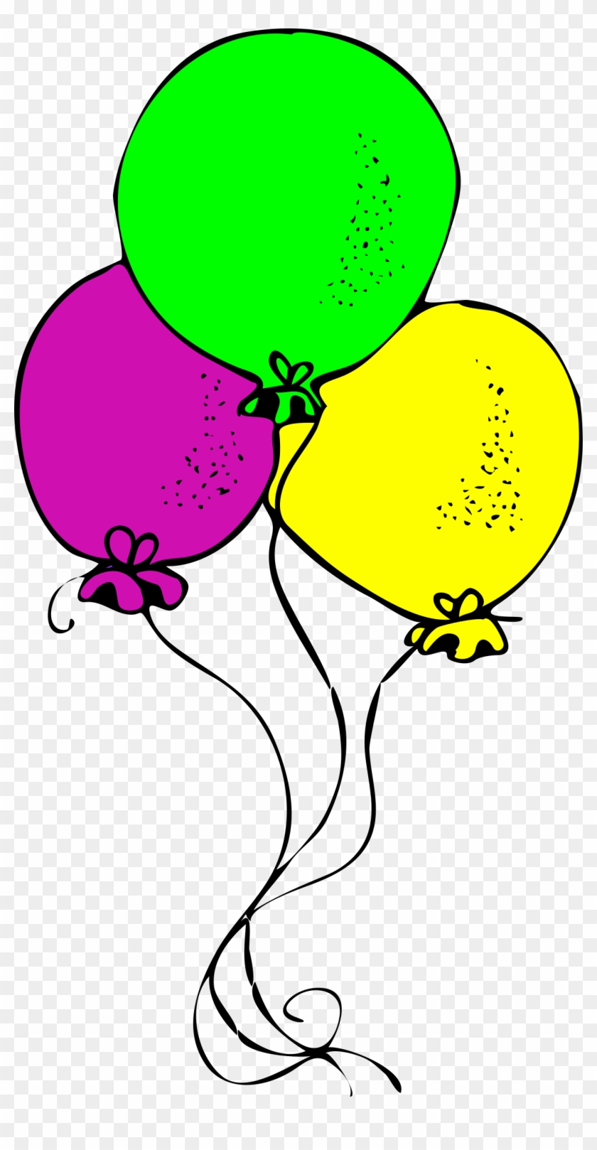 Big Image - Balloon Clipart Black And White #246344