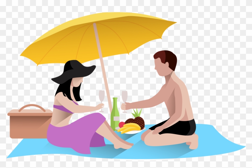 Beach Cartoon Illustration - Beach Cartoon Png #246391