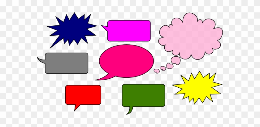 Speech Clouds Speak Talk Clipart - Portable Network Graphics #246499