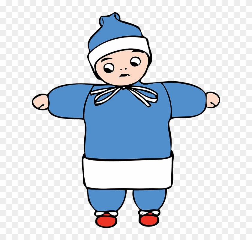 Free Boy In Winter Clothing Clip Art - Child Clip Art #246503