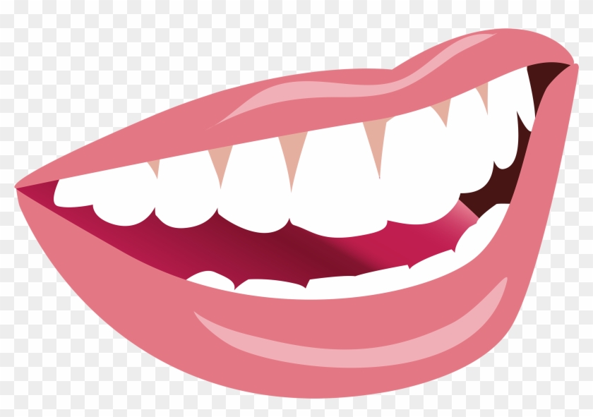 Smiling Mouth Clip Art Clipart Free Download - Teeth Clipart #246508