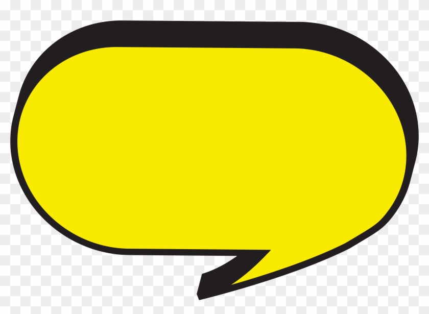 Dialog Box 104 Models Png Free Vector 4vector - Yellow Speech Bubble Png #246511