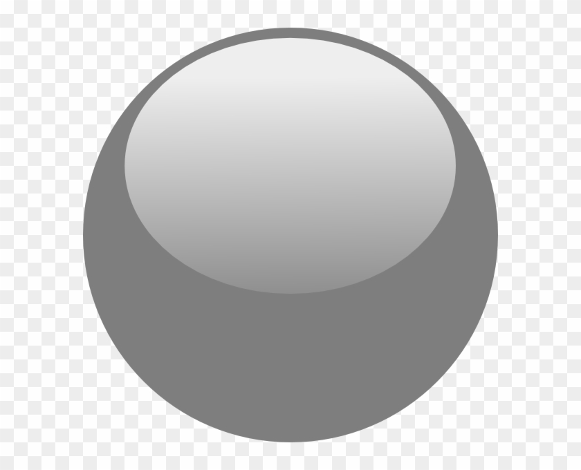 Bubble Grey Clip Art At Clkercom Vector Online - Grey Dot Icon Png #246581