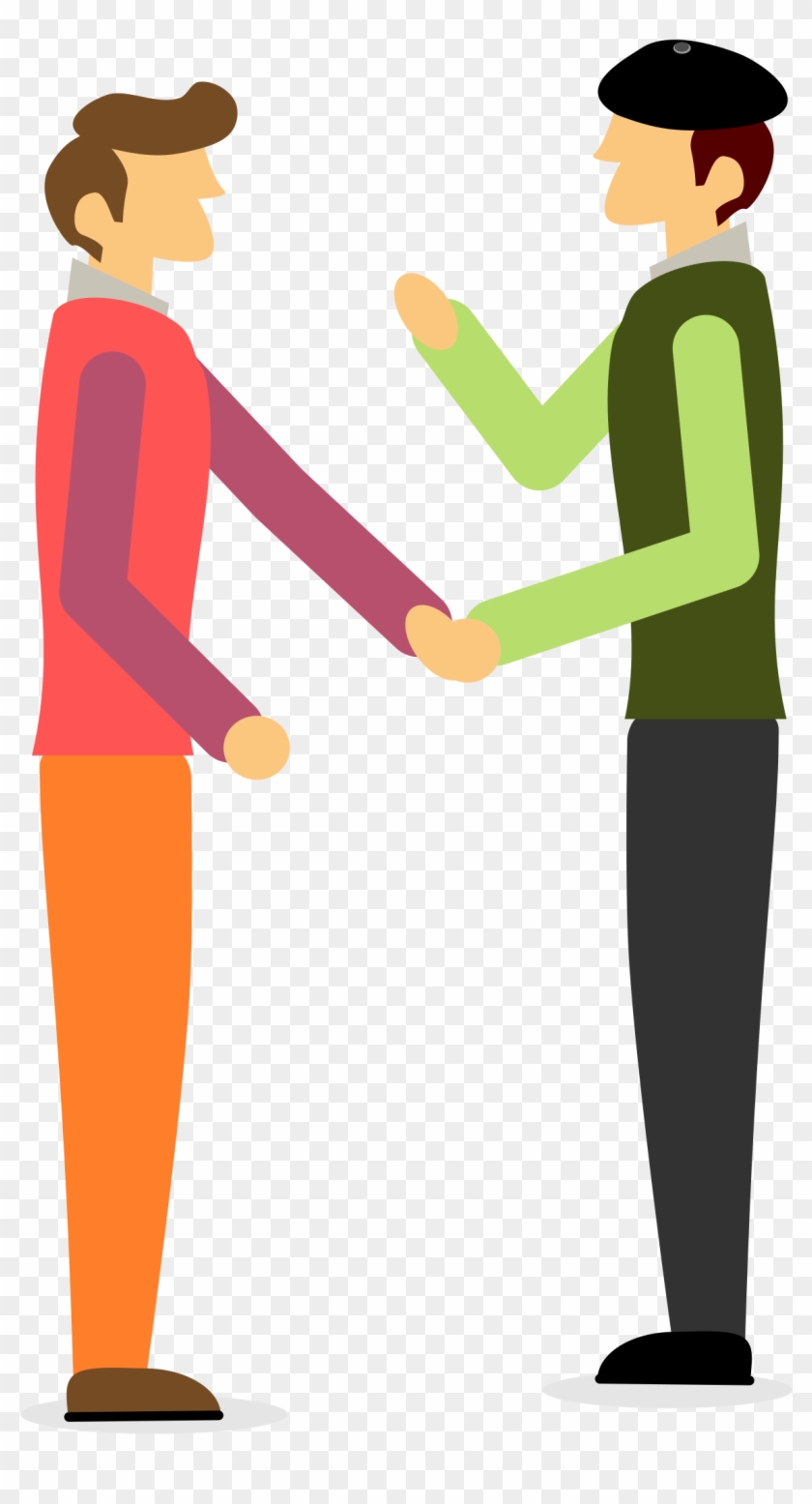 Clipart - People Shaking Hands Clipart #246615