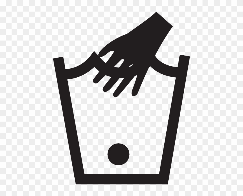 Handwashing Clipart Of Cliparts - Hand Wash Cold Symbol #246623