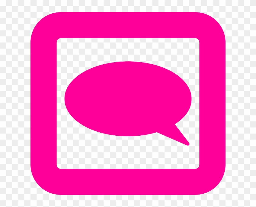 Comment, Speak, Talk, Bubble, Pink - Comment Clipart #246705