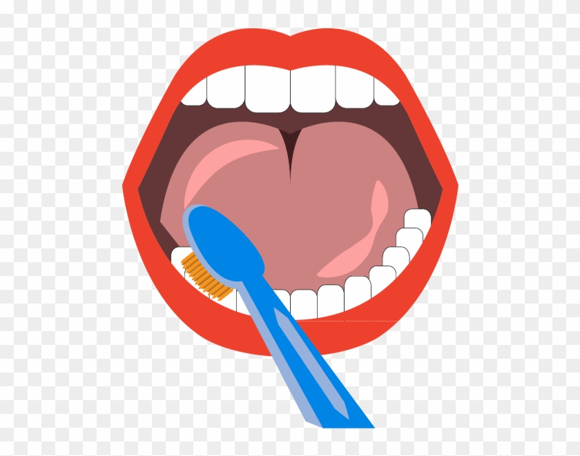 Tooth Brushing Teeth Cleaning Mouth Euclidean Vector - Brushing Png #246776