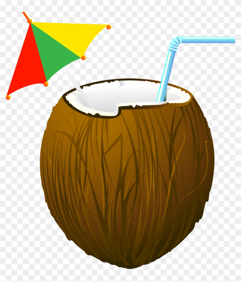 Coconut Cocktail Transparent Png Clip Art Image - Coconut Cocktail Transparent Png Clip Art Image #246787