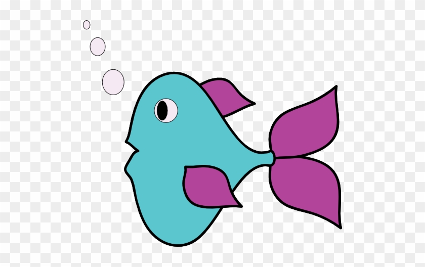 Fish With Bubbles Clipart - Svg-edit - Free Transparent PNG Clipart Images  Download