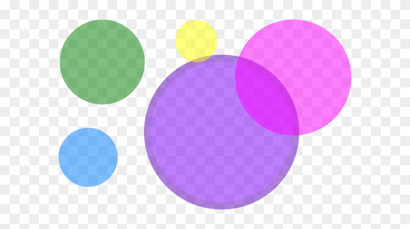 Colored Circles Clip Art - Colorful Circles Clipart #246814