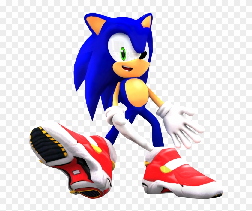 Sonic's New Soap Shoes Render By - Sonic Adventure 2 Sonic's Shoes #246831