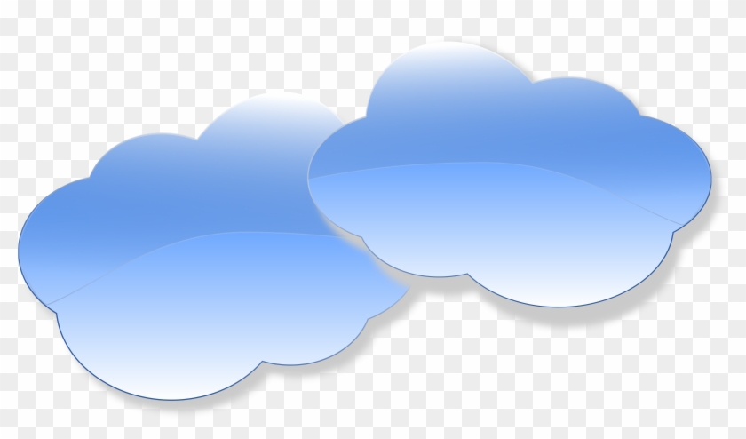 Clouds Weather Speech Bubbles Rain Glossy - Clouds Clip Art #246899