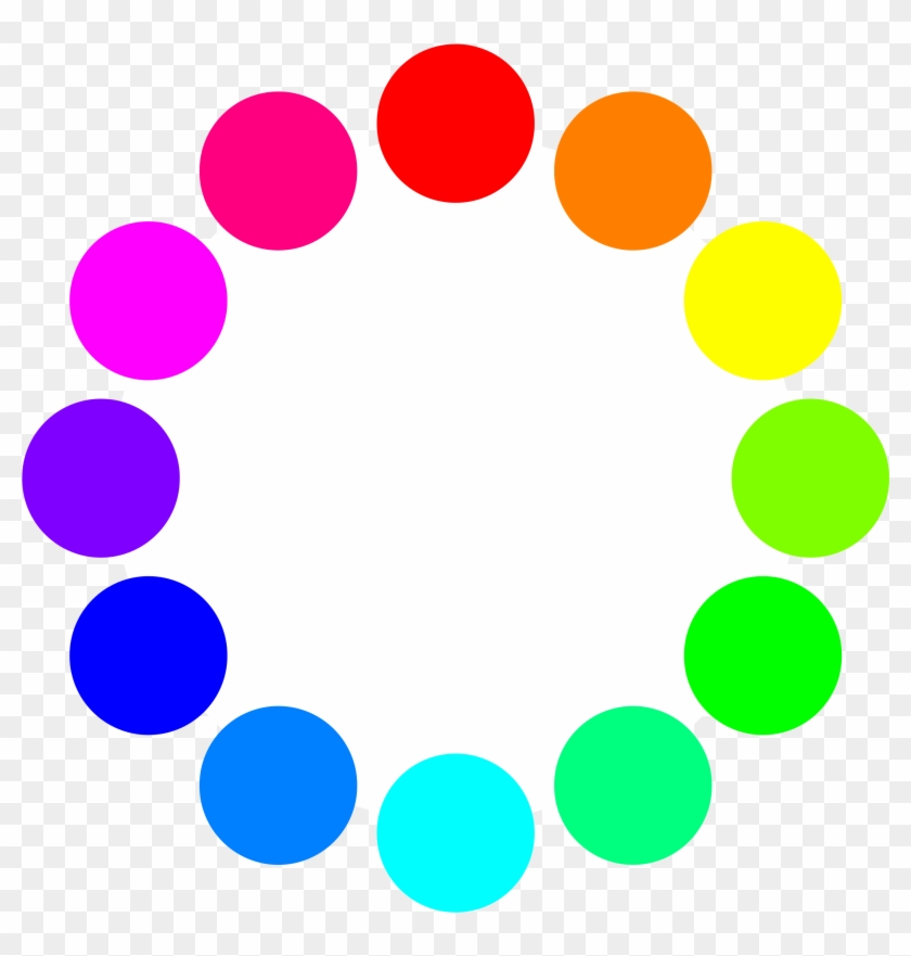Color Circle Clip Art 217451 - 12 Color #247096