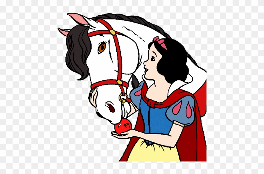 Snow White And The Seven Dwarfs Images Snow White Clipart - Snow White And Horse #247102
