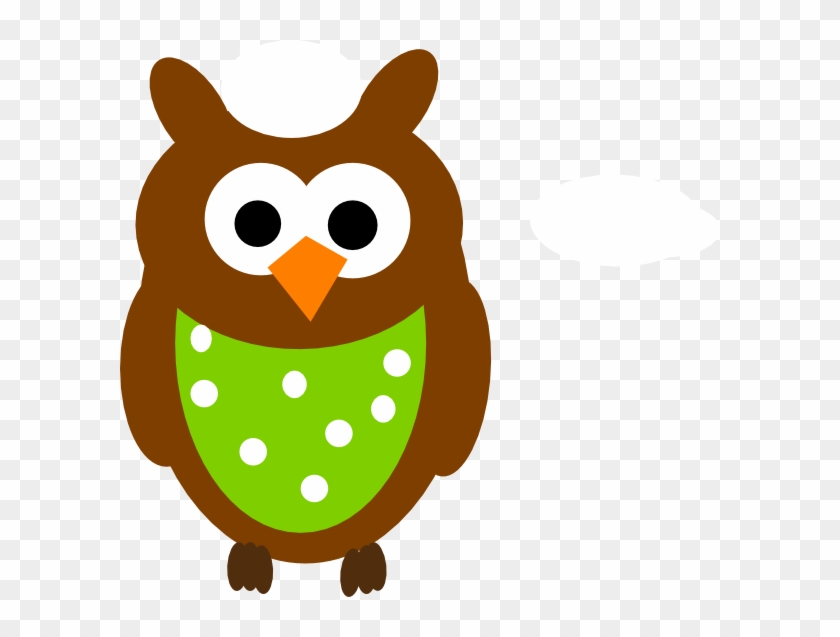 Dots Clipart Brown - Baby Owl Clip Art #247177