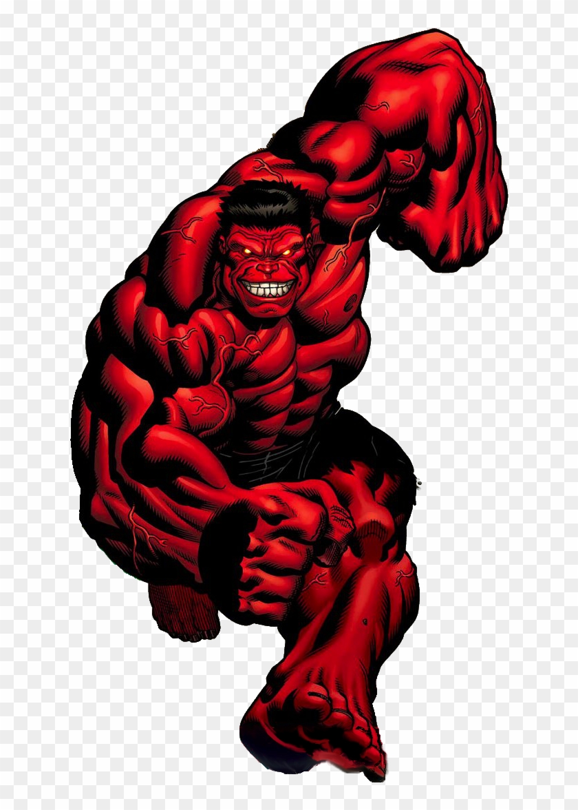 #red #hulk #clip #art - Red Hulk Marvel Comics #247186