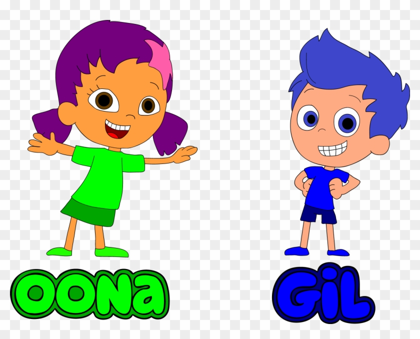 Fascinating Bubble Guppies Clip Art Medium Size - Bubble Guppies Oona And Gil #247202