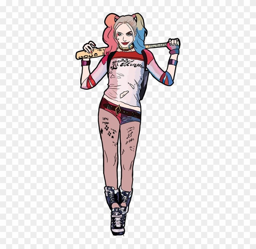 Al Harley Quinn Fani Hsieh Png - Harley Quinn Comic Png #247234