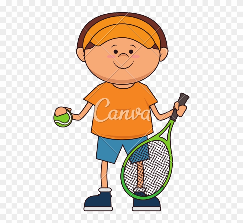 Tennis Player Kid - Tennis Player Kid #1580712