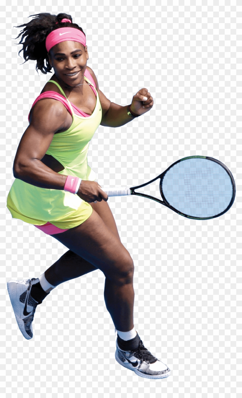 Clipart Of Serena Williams Clipground Png Tennis Player - Clipart Of Serena Williams Clipground Png Tennis Player #1580734