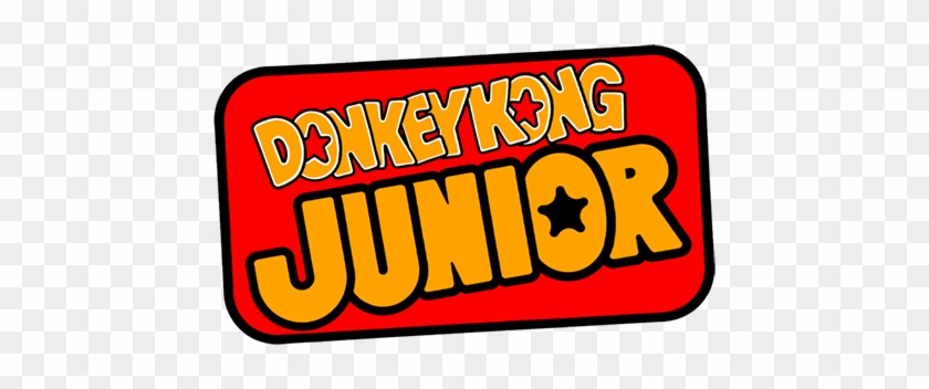 Donkey Kong Junior Logo - Donkey Kong Junior Logo #1580905