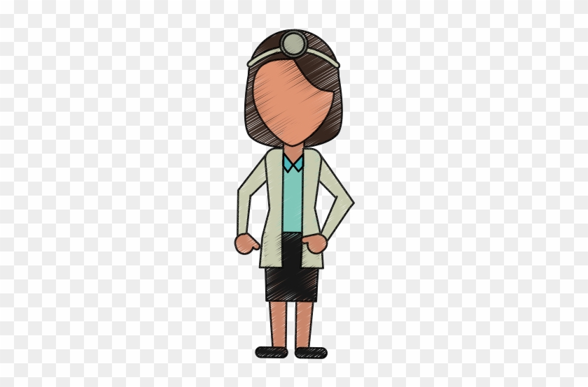 Woman Doctor Faceless Avatar - Woman Doctor Faceless Avatar #1580978