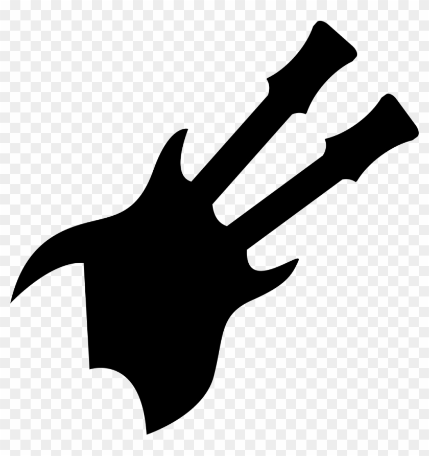 Electric Guitars Couple Silhouette Comments - Electric Guitars Couple Silhouette Comments #1581470