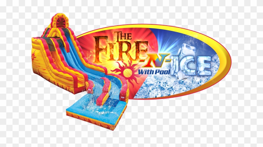 The "fire N Ice" Water Slide - The "fire N Ice" Water Slide #1581491