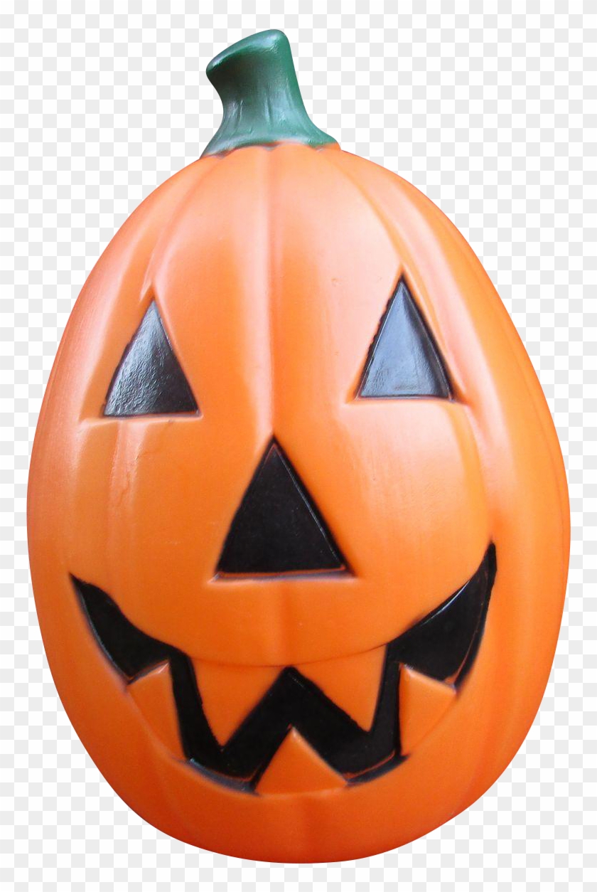 Large Blow Mold Jack O Lantern Lighted - Large Blow Mold Jack O Lantern Lighted #1581577