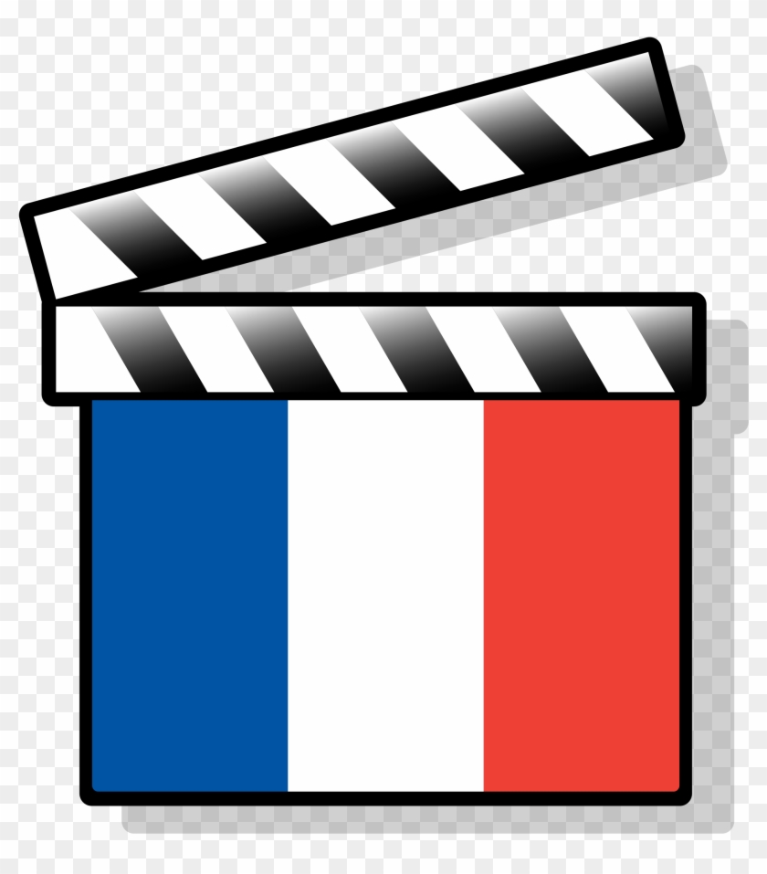File France Clapperboard Variant Svg Wikimedia Commons - File France Clapperboard Variant Svg Wikimedia Commons #1581587