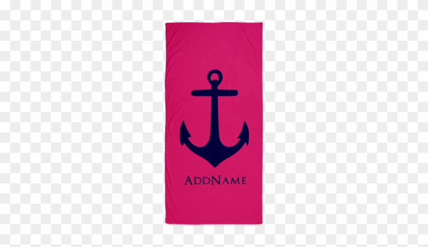 Modern Anchor Perso Beach Towel Pinterest - Modern Anchor Perso Beach Towel Pinterest #1581667