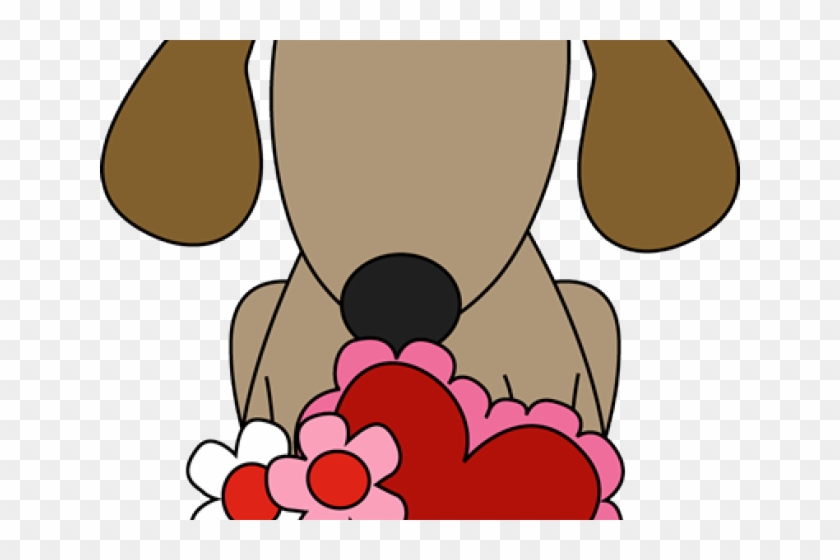 Valentines Day Clipart Puppy - Valentines Day Clipart Puppy #1581672