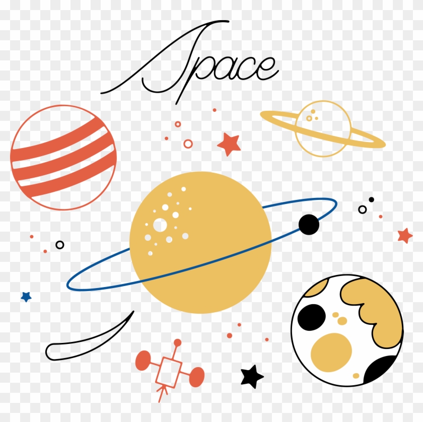 Planet Cartoon Clip Art - Planet Cartoon Clip Art #1581807