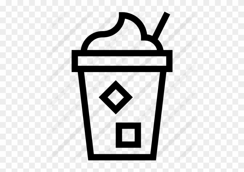 Iced Coffee Free Icon - Iced Coffee Free Icon #1582053
