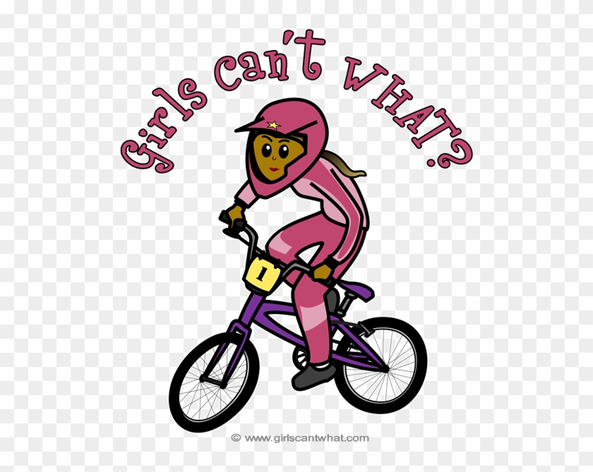 Bmx Clipart Girl - Bmx Clipart Girl #1582246