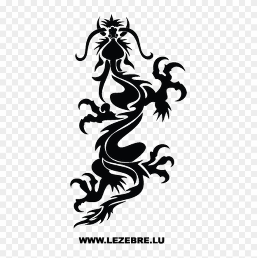 Sticker Decal Chinese Dragon Free Clipart Hq - Sticker Decal Chinese Dragon Free Clipart Hq #1582587