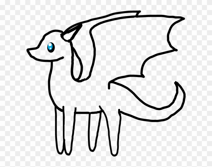 Dragon Line Art By Koalacicala By Koala Adoptables - Dragon Line Art By Koalacicala By Koala Adoptables #1582593
