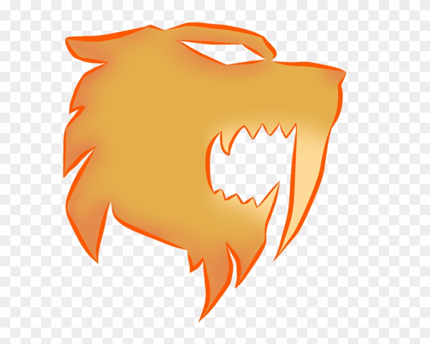 Saber Tooth Tiger Logo Colored By Candellakokoro - Saber Tooth Tiger Logo Colored By Candellakokoro #1582856