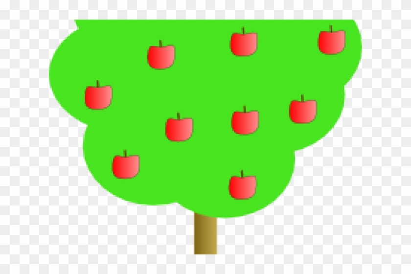 Small Clipart Apple Tree - Small Clipart Apple Tree #1582928