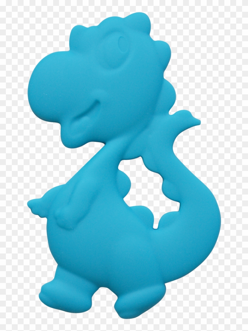 Dinosaur Teether In Blue - Dinosaur Teether In Blue #1582932