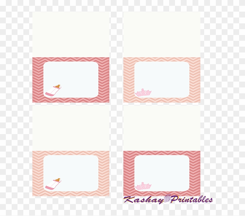 Princess Baby Shower Buffet Cards - Princess Baby Shower Buffet Cards #1582985