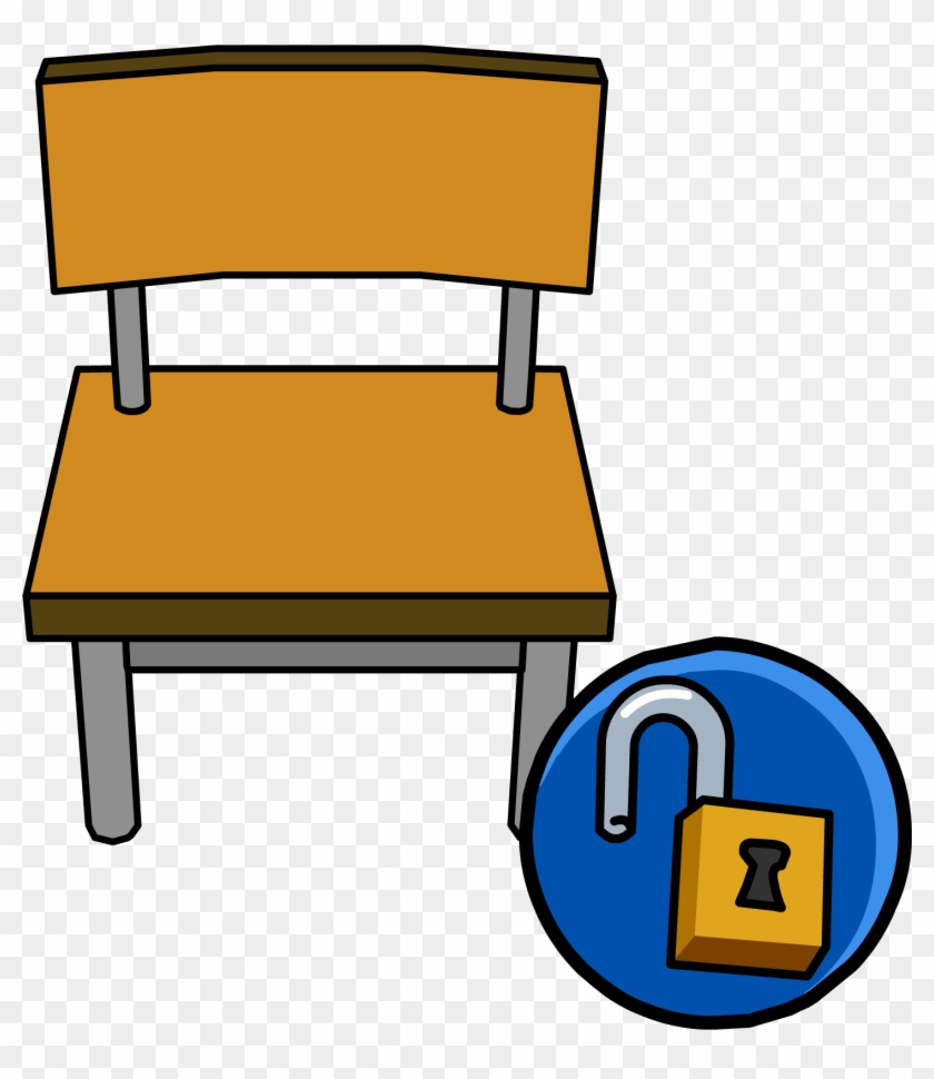Furniture Clipart Student Chair - Furniture Clipart Student Chair #1583237