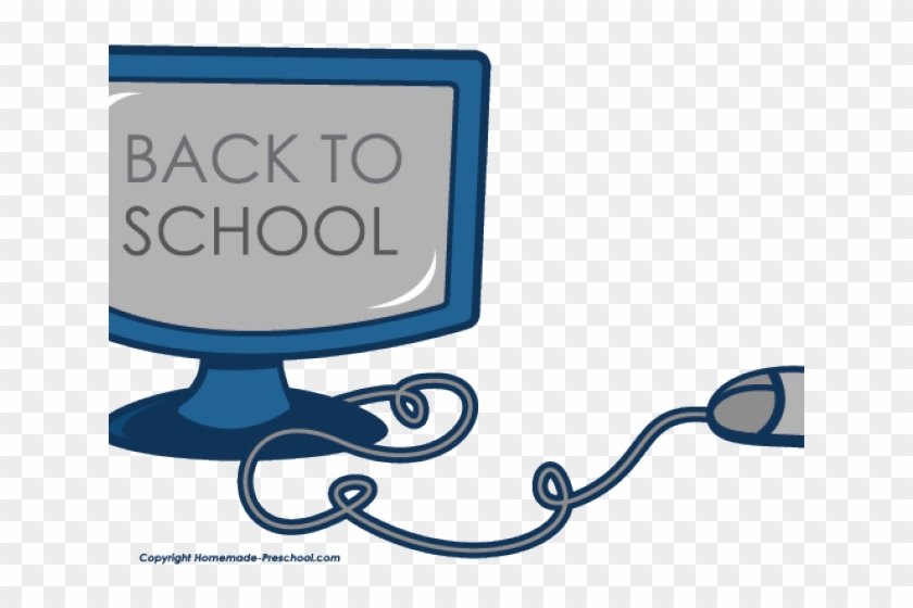 Back To School Clipart Computer - Back To School Clipart Computer #1583386