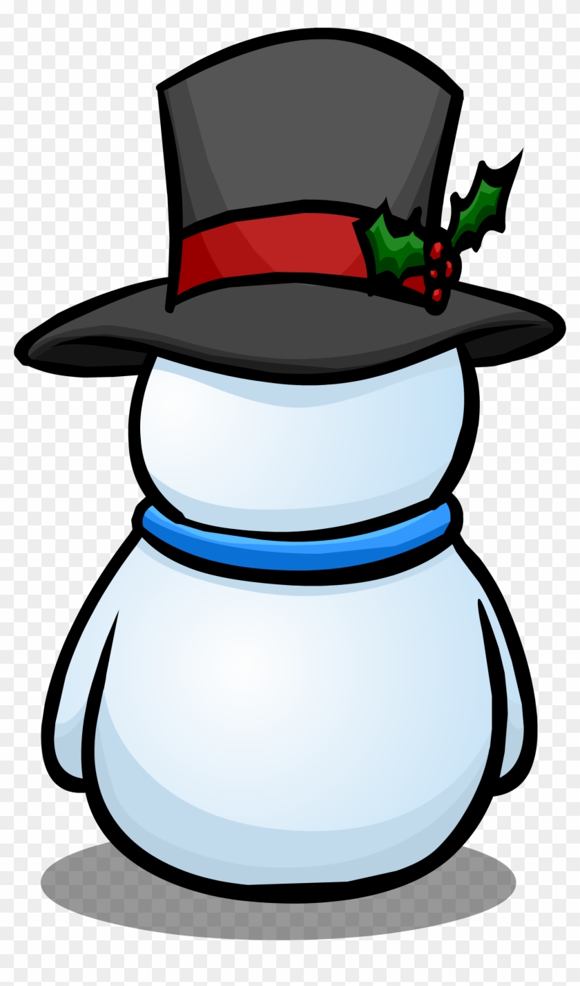 Clipart Hat Snow Man - Clipart Hat Snow Man #1583418