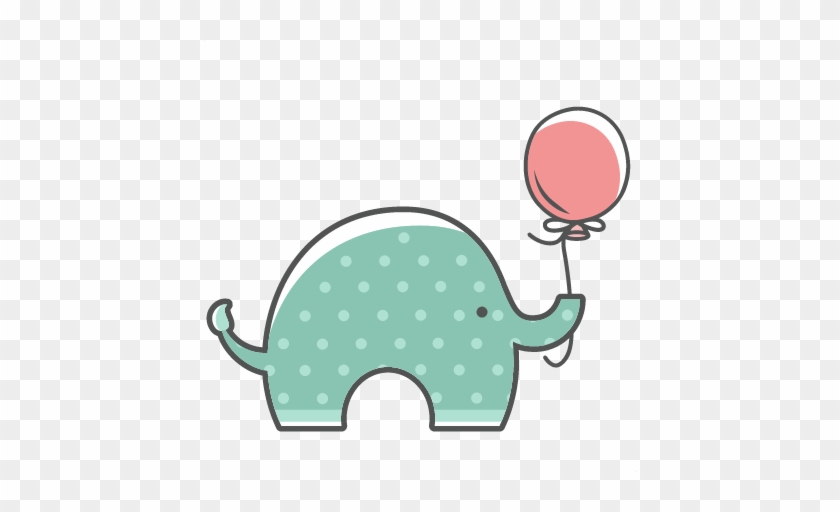 Elephant Clipart Polka Dot - Elephant Clipart Polka Dot #1583565