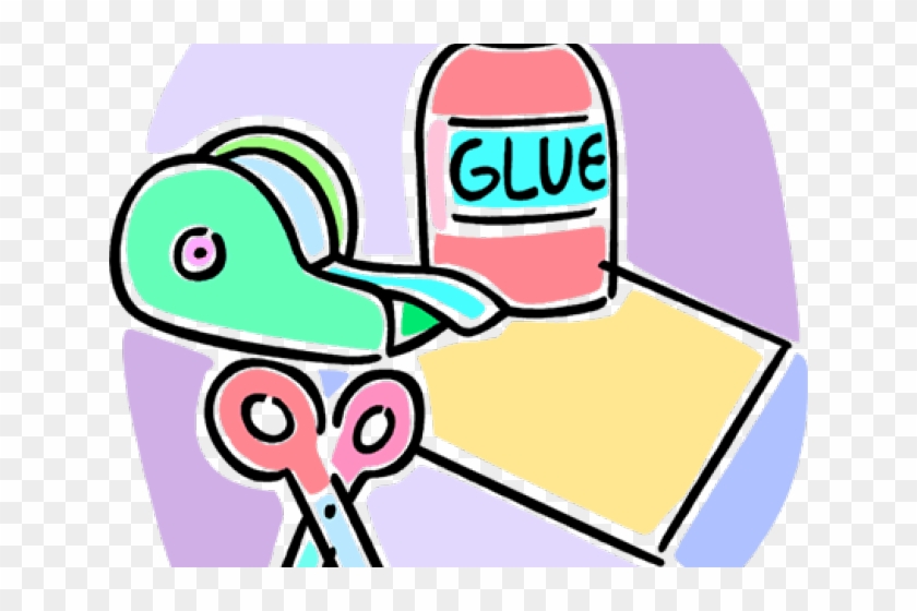 Scissor Clipart Glue - Scissor Clipart Glue - Full Size PNG Clipart