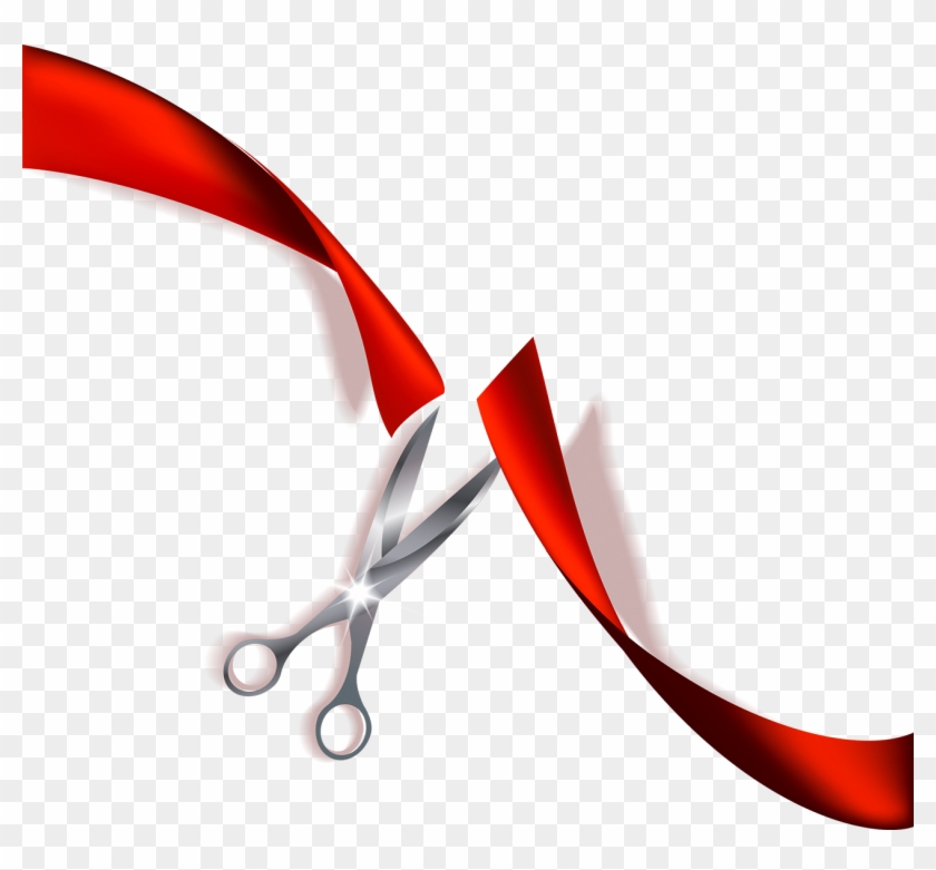 Cut Clipart Ribbon Cutting - Cut Clipart Ribbon Cutting #1583818